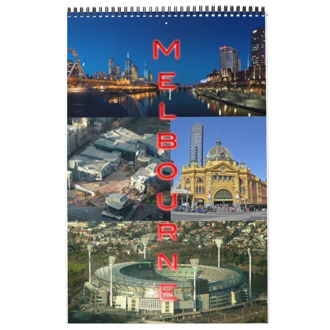 Calendário Austrália - Melbourne - (Capa)