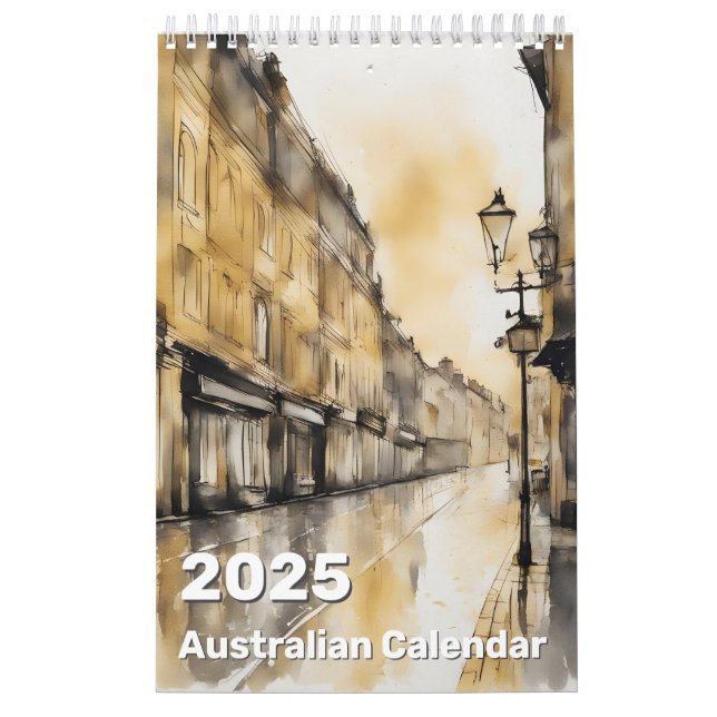 Calendário australiano de 12 meses (Capa)