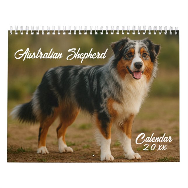Calendário Australiano de Shepherd 2026 (Capa)