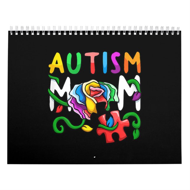Calendário Autista| Dia da Consciência do Autismo Mãe (Capa)
