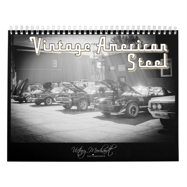 Calendário Automóvel Americano Clássico (Capa)