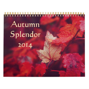 Calendário Autumn Splendor 2014