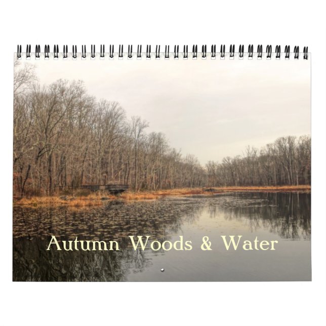 Calendário - Autumn Woods & Water (Capa)