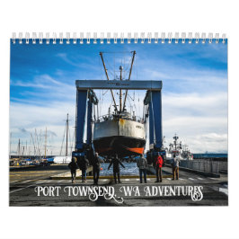 Calendário Aventuras Fotográficas em Port Townsend, WA