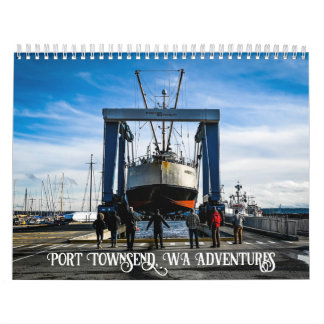Calendário Aventuras Fotográficas em Port Townsend, WA