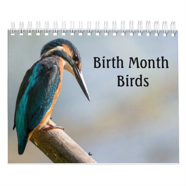 Calendário Aves do Mês de Nascimento (Capa)