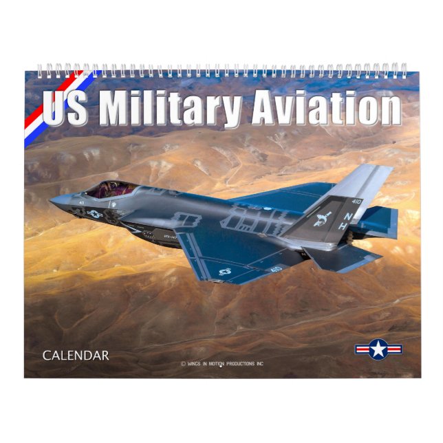 CALENDÁRIO AVIAÇÃO MILITAR DOS EUA (Capa)