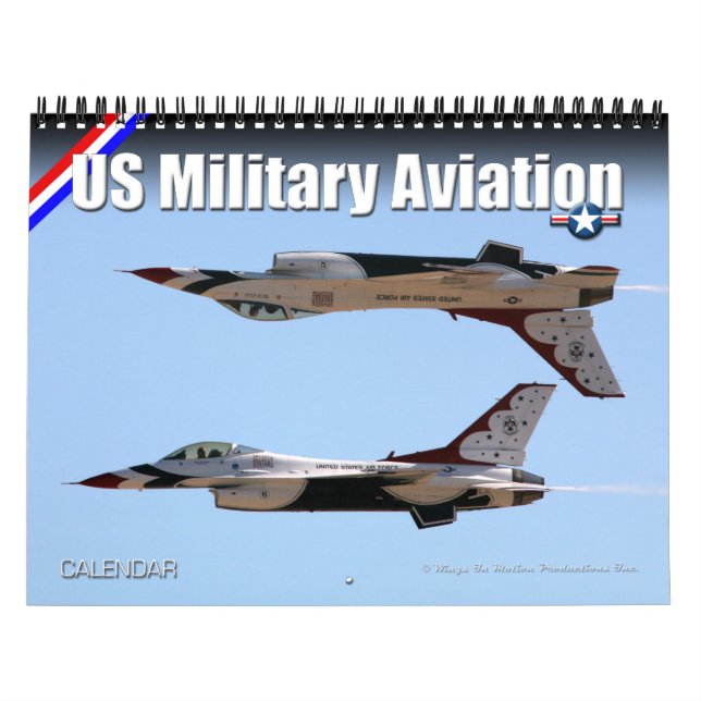 CALENDÁRIO AVIAÇÃO MILITAR DOS EUA (Capa)