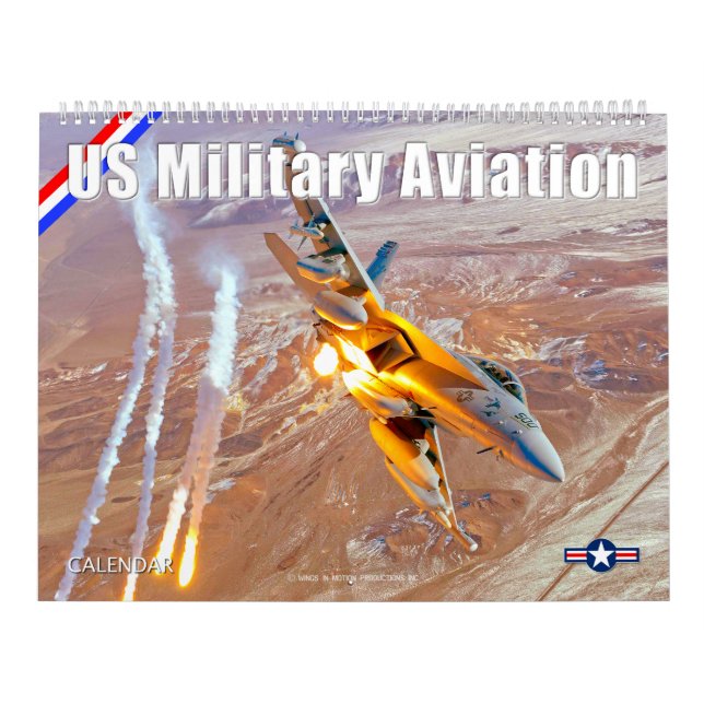 CALENDÁRIO AVIAÇÃO MILITAR DOS EUA (Capa)