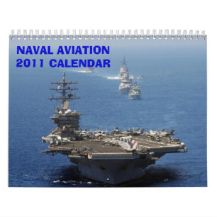 Calendário AVIAÇÃO NAVAL 2011 - personalizada