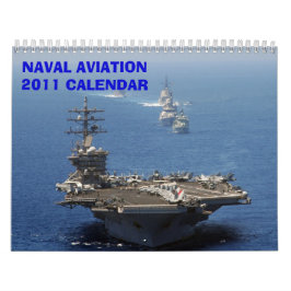 Calendário AVIAÇÃO NAVAL 2011 - personalizada