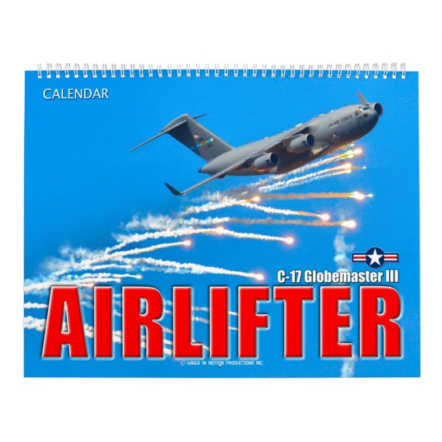 Calendário AVILHADOR - C-17 Globemaster III (Capa)