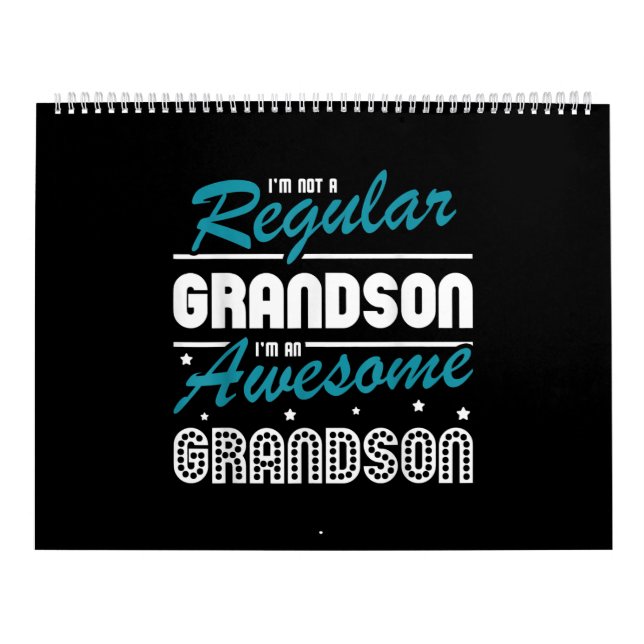 Calendário Avô Gift | Im Não É Um Neto Regular (Capa)