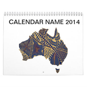 Calendário Azul-bronzeado-do-rabo-australiano