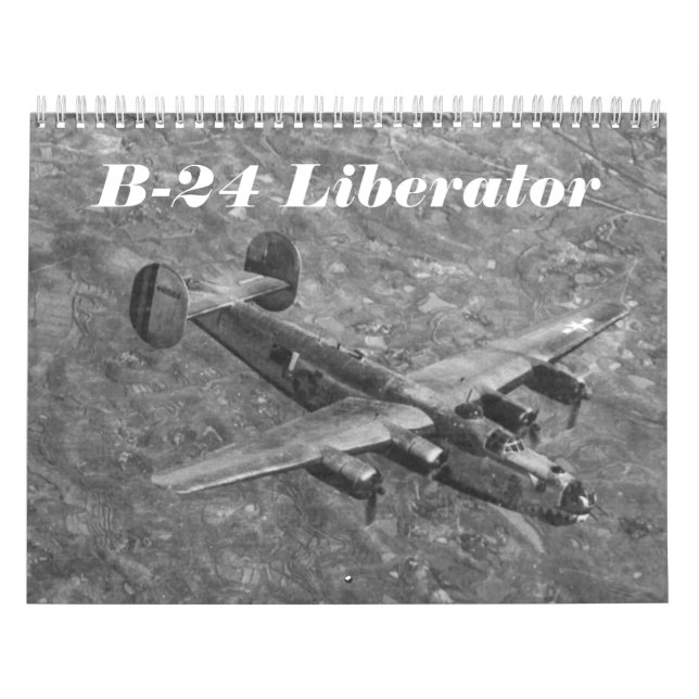 Calendário B-24 Libertador (Capa)