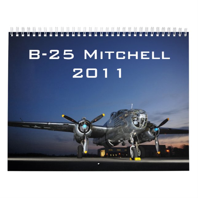 Calendário B-25 Mitchell 2011 (Capa)