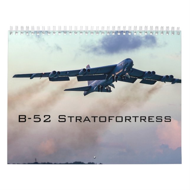 Calendário B- 52 Esttratofortaleza (Capa)