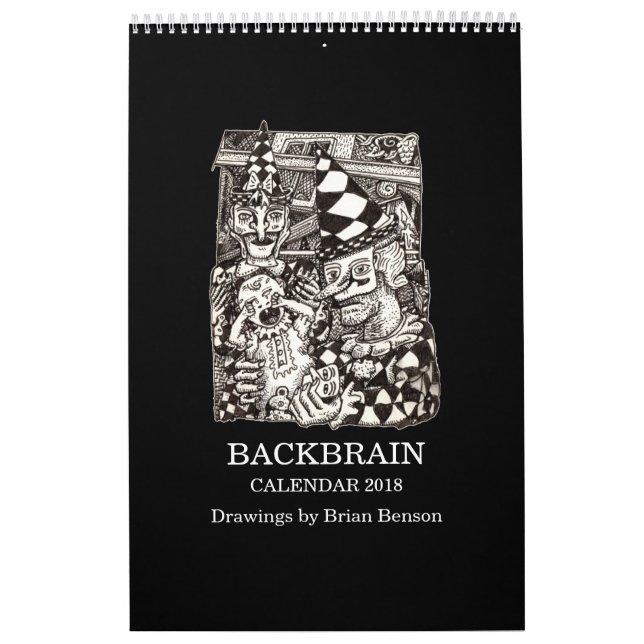 Calendário Backbrain 2018 (Capa)