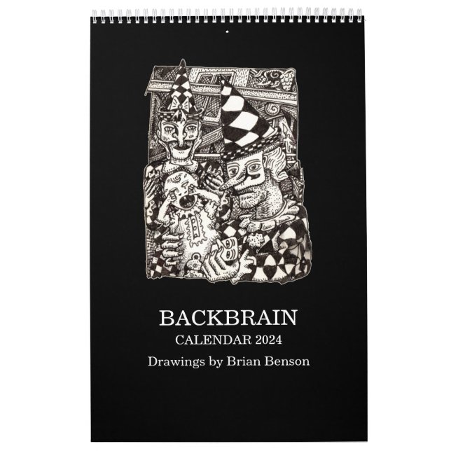 Calendário Backbrain 2024 (Capa)