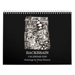 Calendário Backbrain 2026 (Duas Páginas)