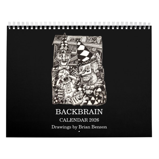 Calendário Backbrain Calendar 2026 (Double-Page) (Capa)