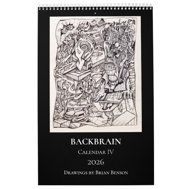 Calendário Backbrain IV 2026, Página Única (Capa)