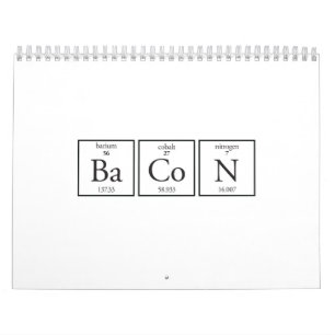 Calendário Bacon