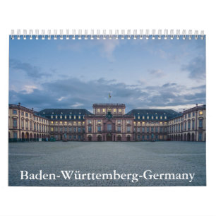 Calendário Baden-Württemberg-Alemanha