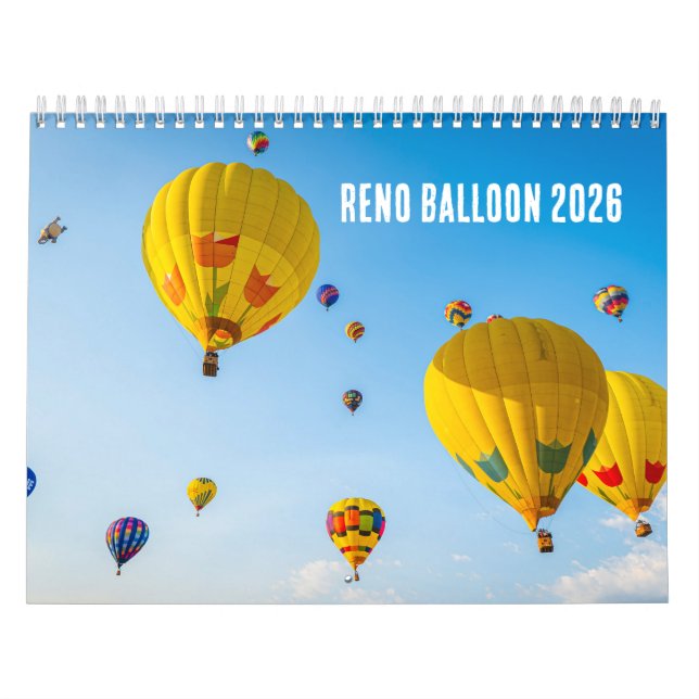Calendário Balão Reno 2026 (Capa)