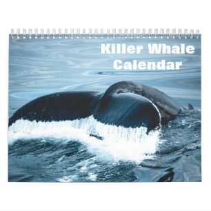Calendário Baleia Assassina Orcas 2026