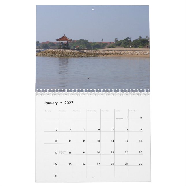 Calendário Bali 2013 (Jan 2027)