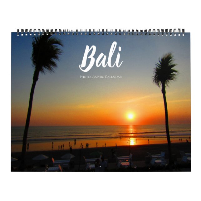 Calendário bali 2025 grande (Capa)