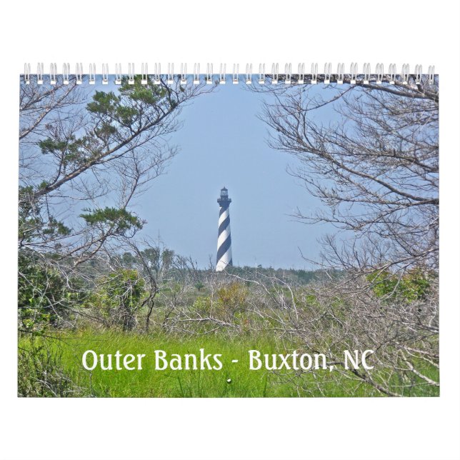 Calendário - Bancos Externos - Buxton NC (Capa)