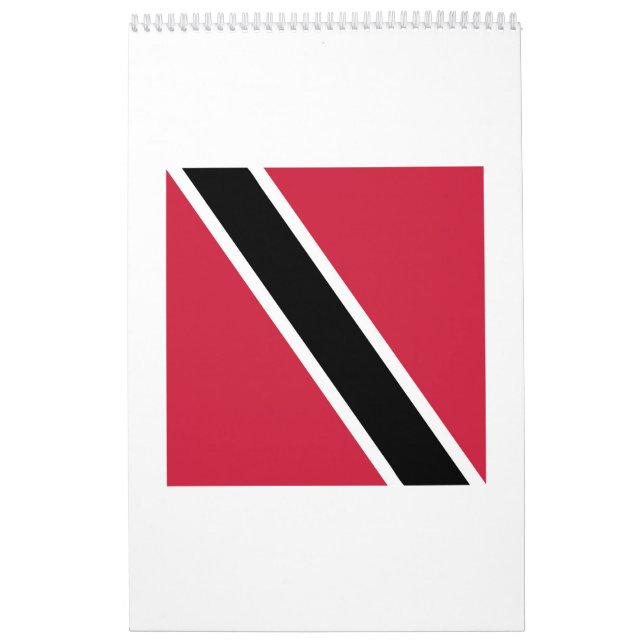 Calendário Bandeira de Trinidad e Tobago Emblem (Capa)