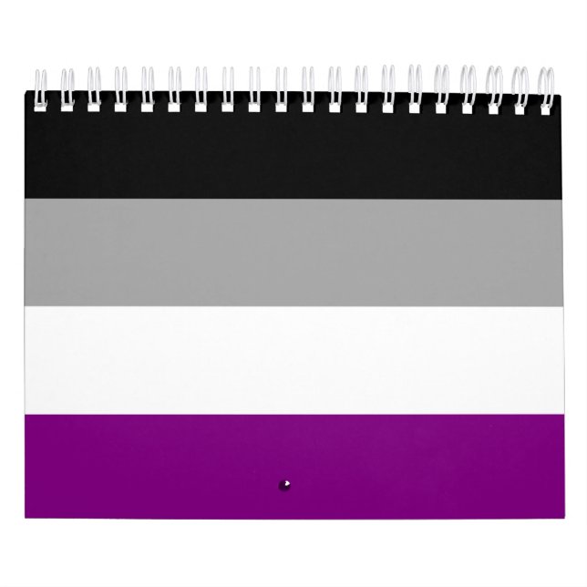 Calendário Bandeira do Orgulho Assexual (Capa)