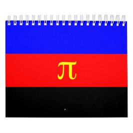 Calendário Bandeira do Orgulho Poliamoroso