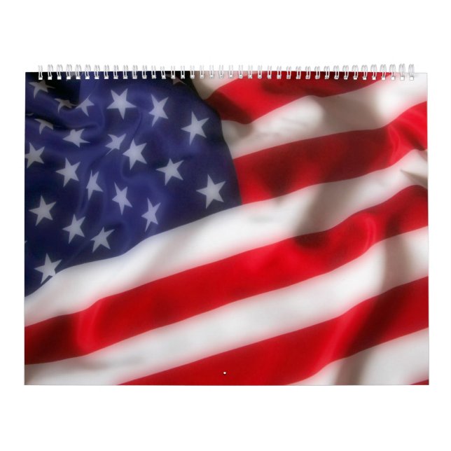 Calendário Bandeira dos EUA (Capa)