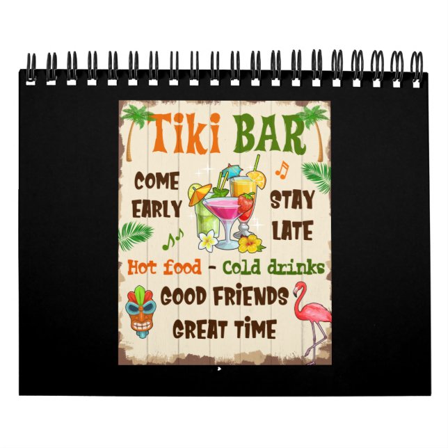 Calendário Bar Tiki (Capa)
