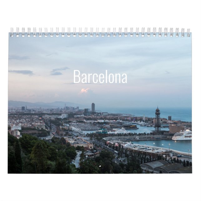 Calendário Barcelona (Capa)