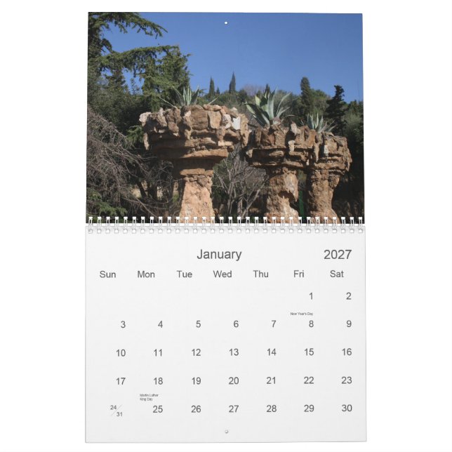 Calendário Barcelona 2016 (Jan 2027)
