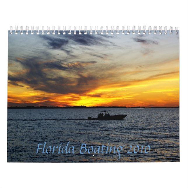 Calendário Barco de Florida (Capa)