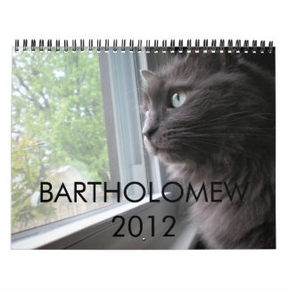CALENDÁRIO BARTHOLOMEW 2012
