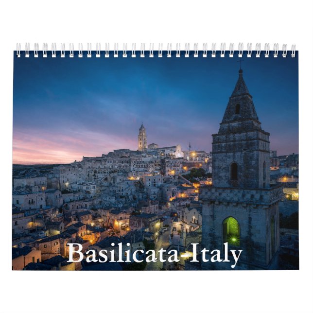Calendário Basilicata-Itália (Capa)
