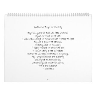 Calendário Basta Buda