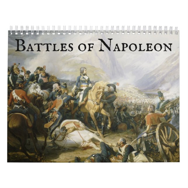 Calendário Batalhas de Napoleão (Capa)