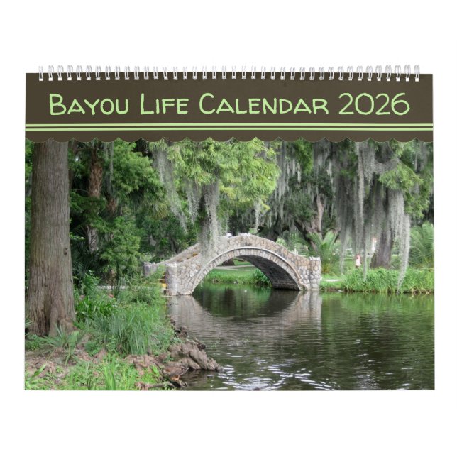 Calendário Bayou Life 2024 (Capa)