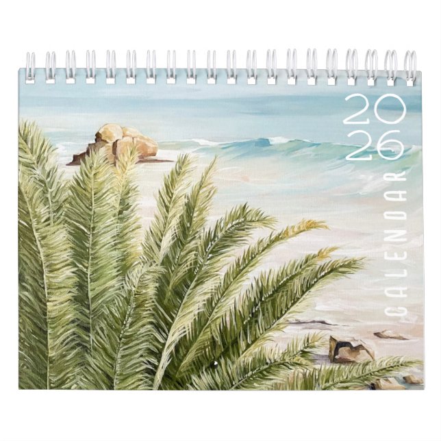 Calendário Beach Calendar - Large Calendar  (Capa)