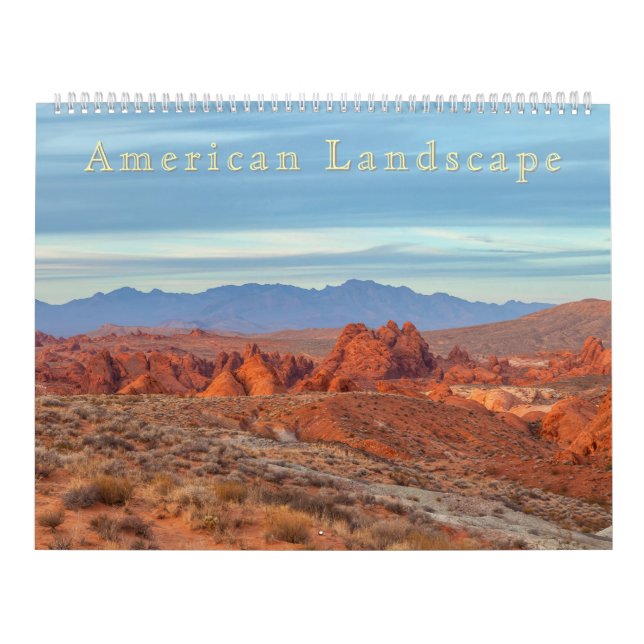 Calendário Beautiful American Landscape (Capa)