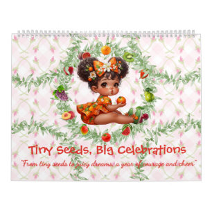 Calendário Bebê Fruta Meninas Caprichosas com Vest