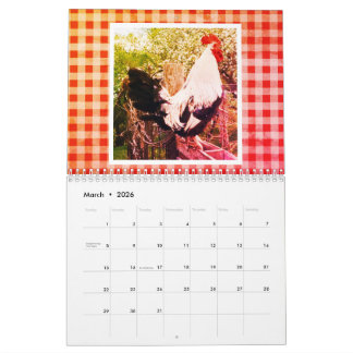 Calendário Becky's Farmhouse Calendar Photography